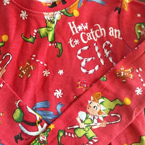 Unisex kids Elf PJs - Picture 2 of 5